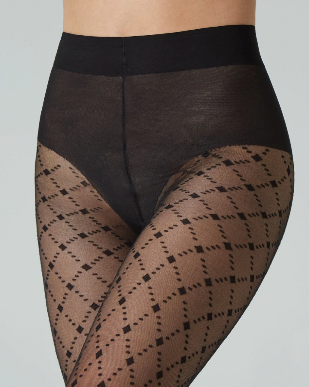 Giny Dot Tights in Black - Sheer Space Print Pantyhose - Canada – Gigi's  House Of Frills