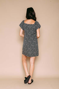 The Shelley Flutter Sleeve Dress