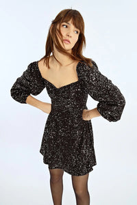 The Eva Sequin Dress