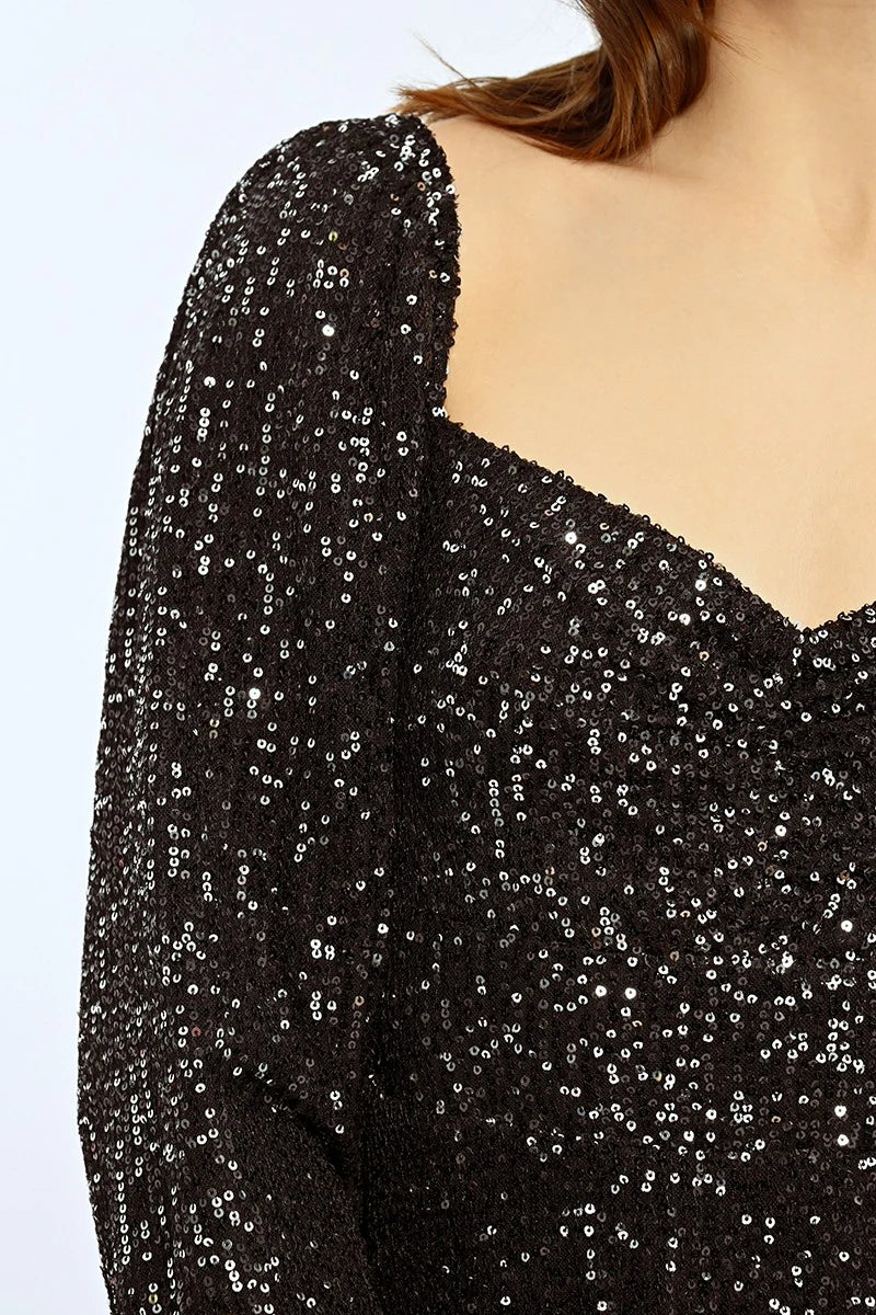 The Eva Sequin Dress