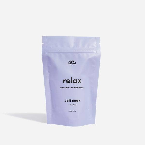 The Relax Bath Salt Soak