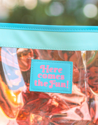 The Here Comes The Fun Iridescent Tote