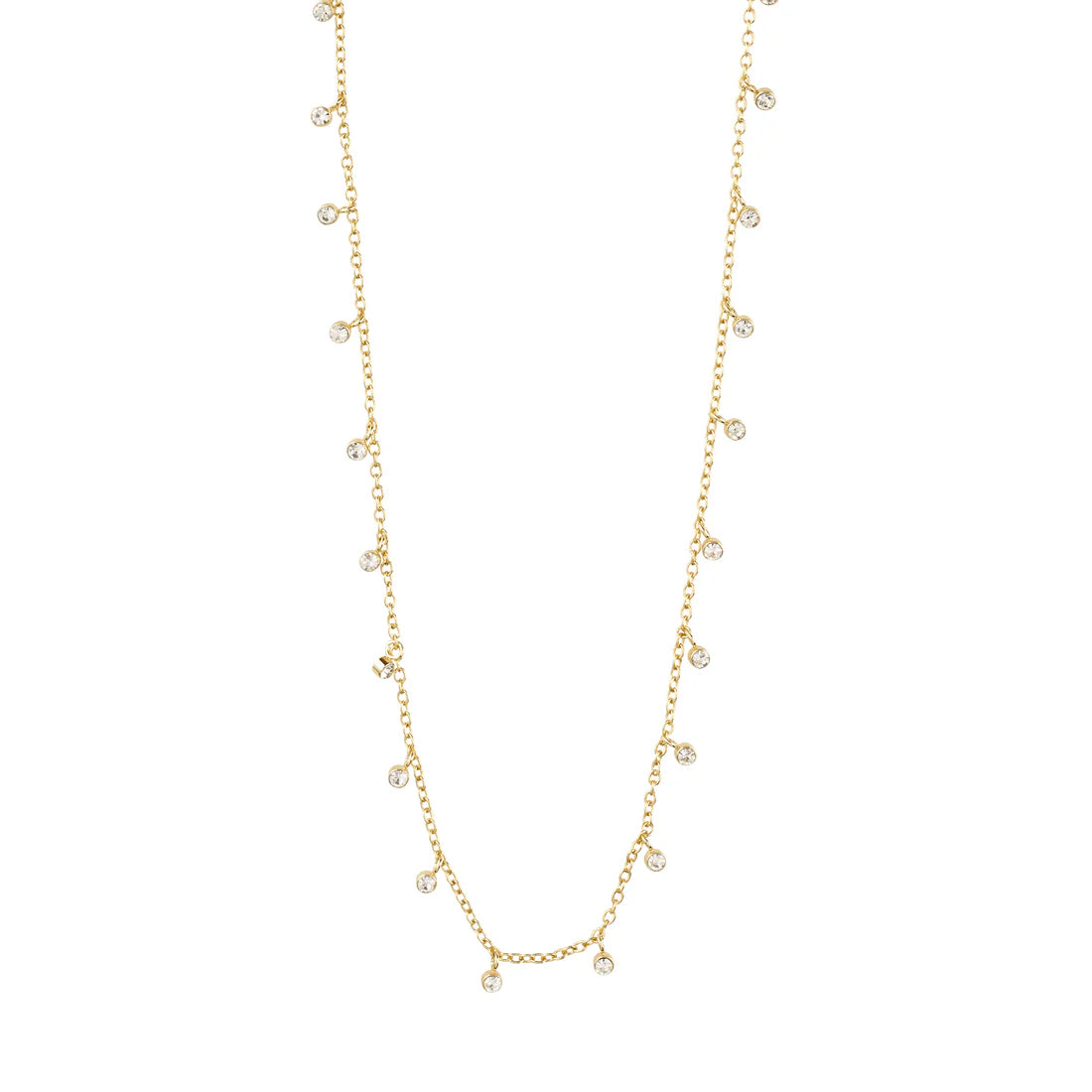 The Maja Crystal Drop Necklace