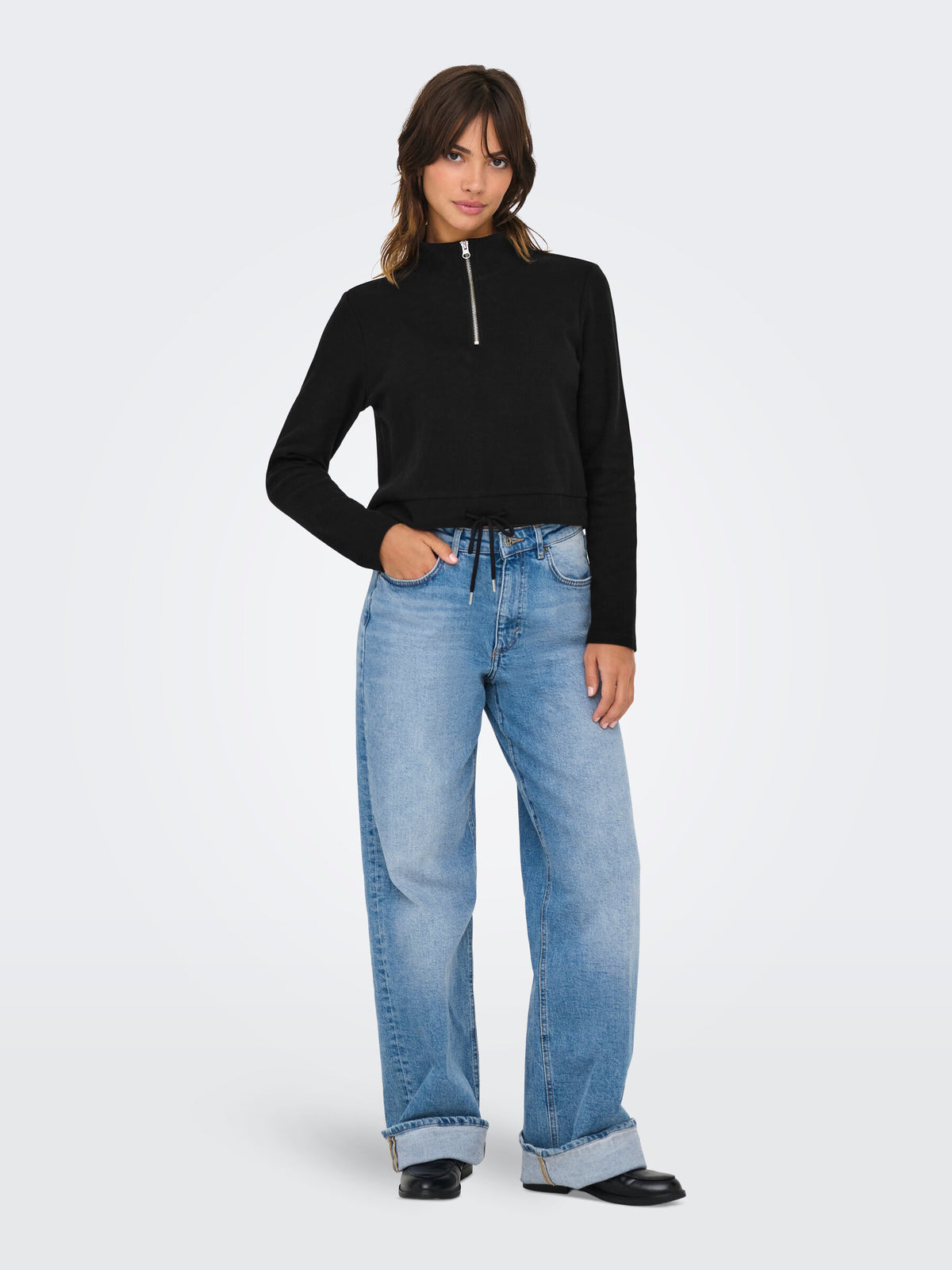 The Rita Half Zip Sweater