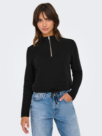 The Rita Half Zip Sweater