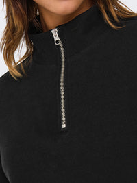 The Rita Half Zip Sweater