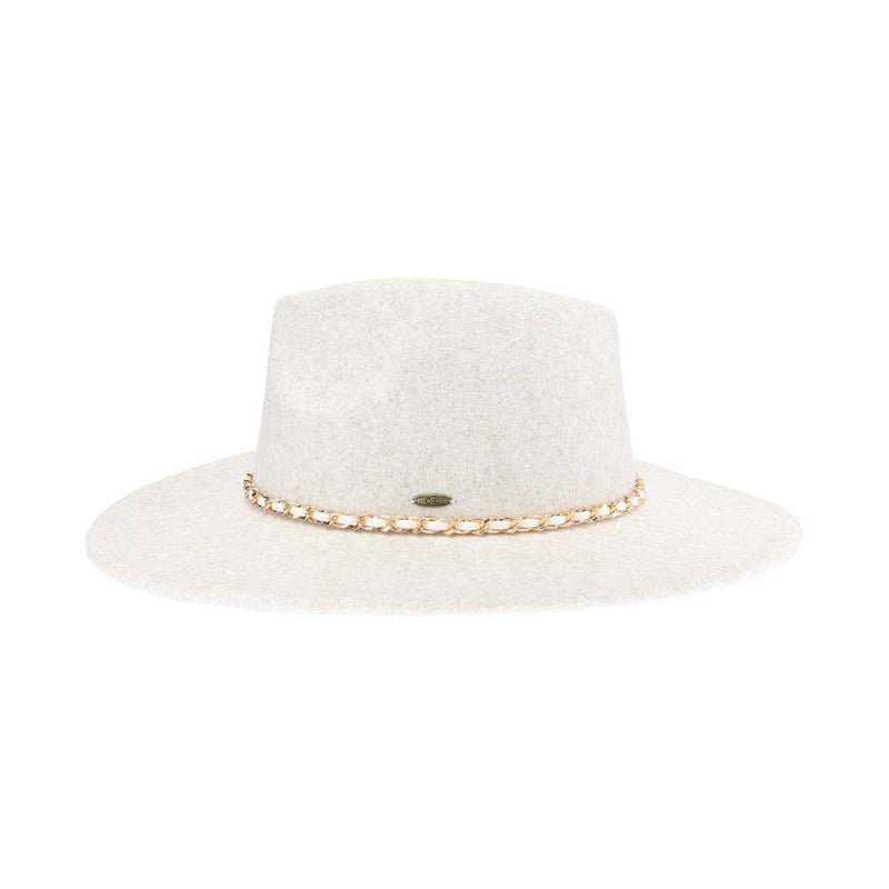 The Classic Chain Trim Band Hat