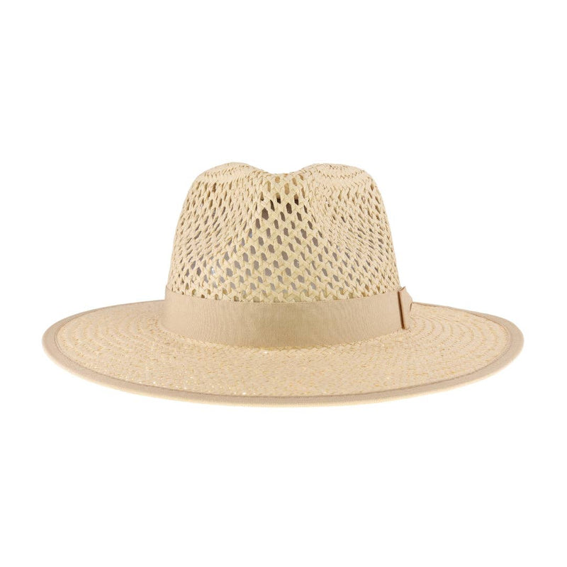 The Bella Bow Trim Panama Hat