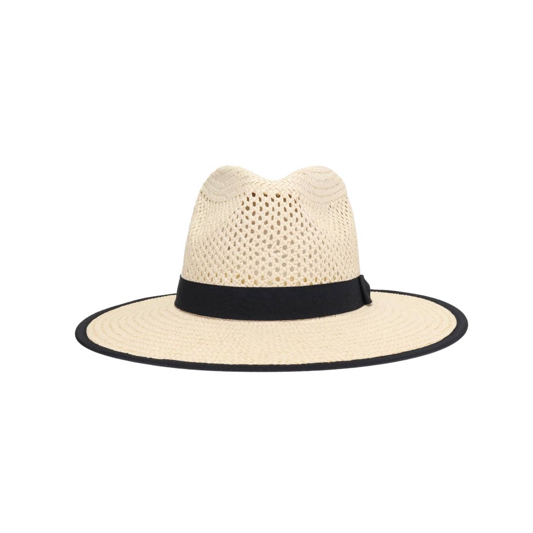 The Bella Bow Trim Panama Hat