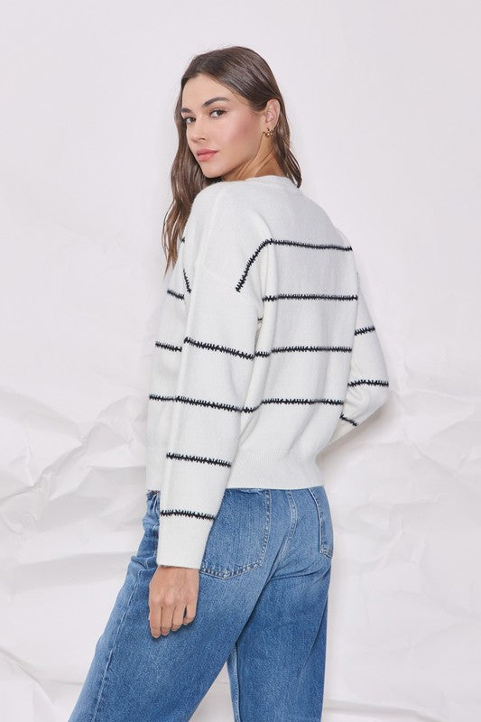 The Luxe Stripe Sweater