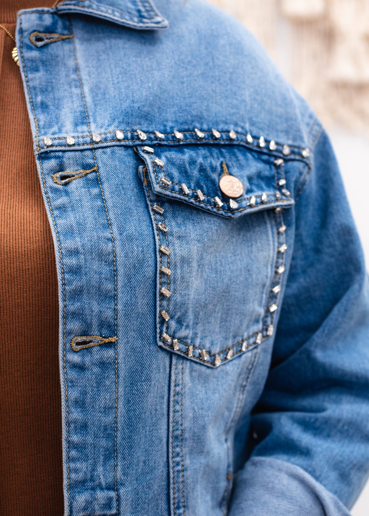 The Guitar Jean Jacket