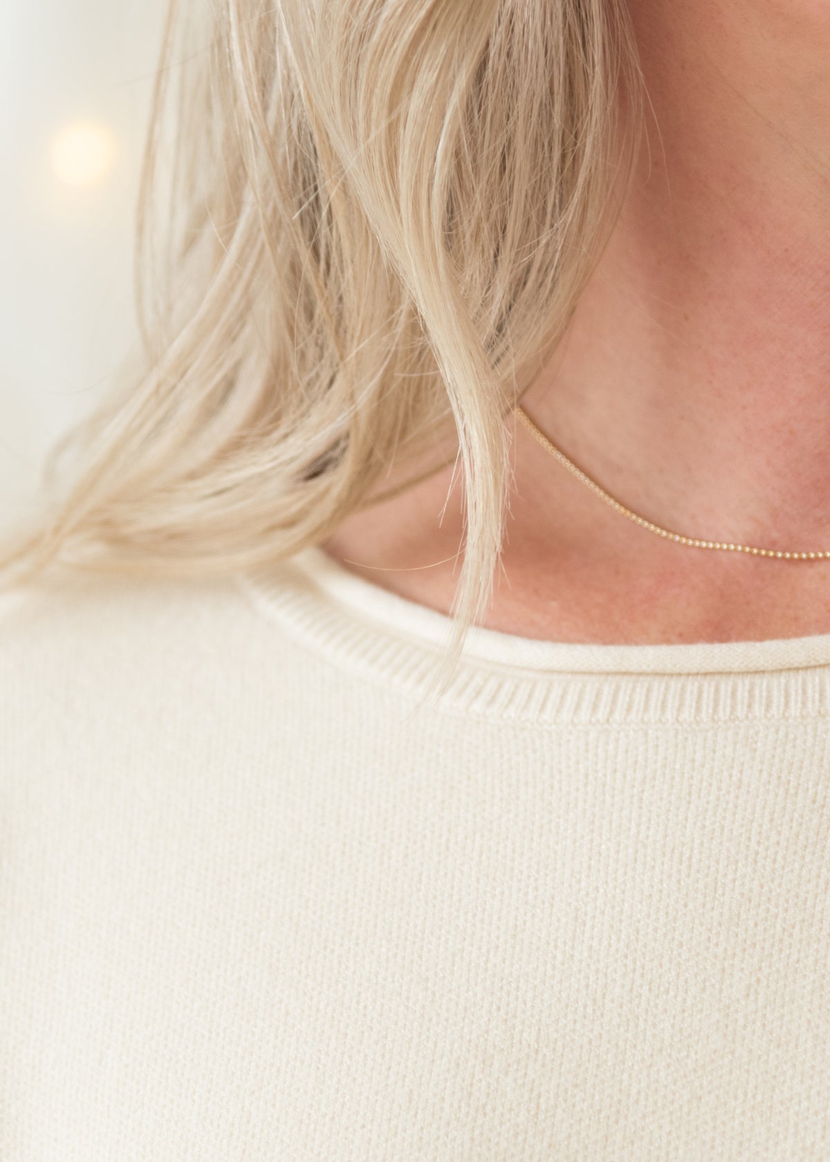 The Gold Roll O-Neck Pullover