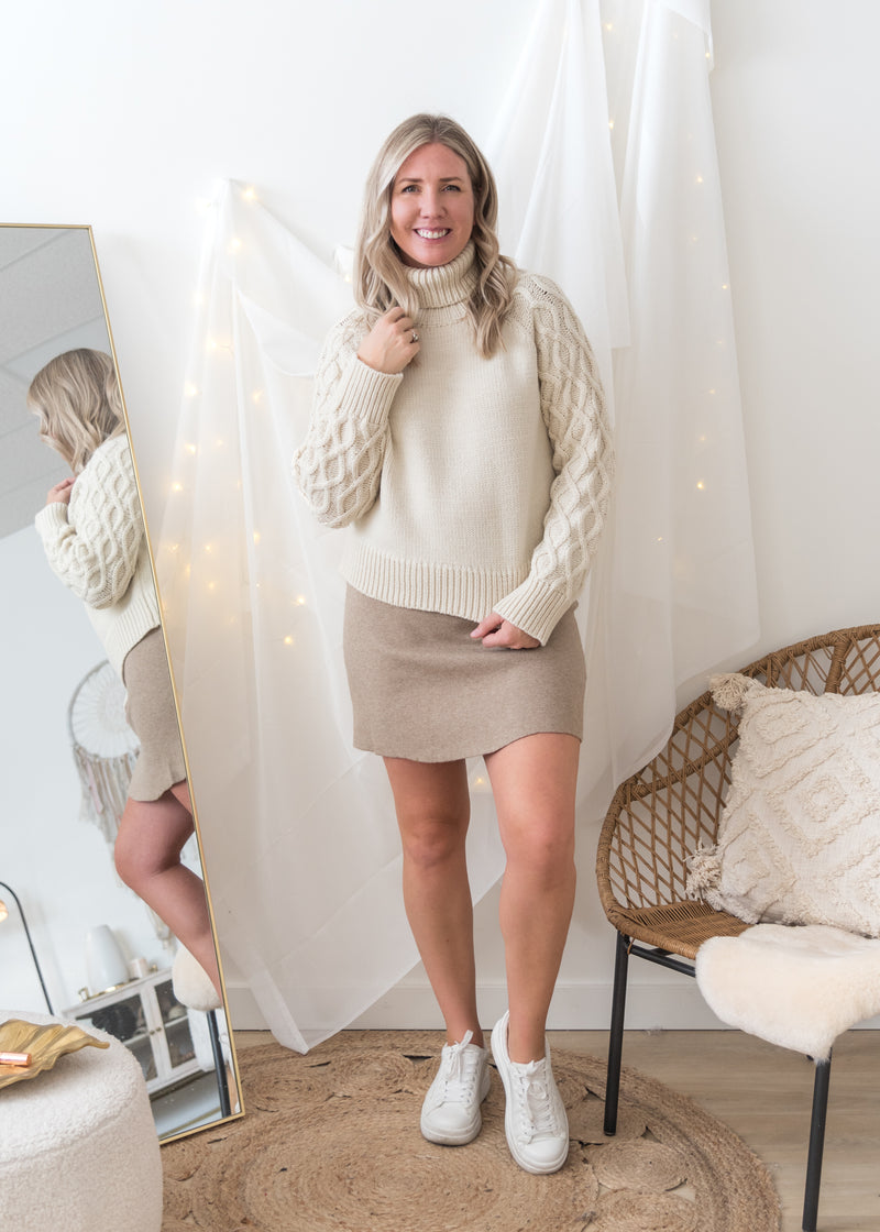 The Miranda Rollneck Pullover