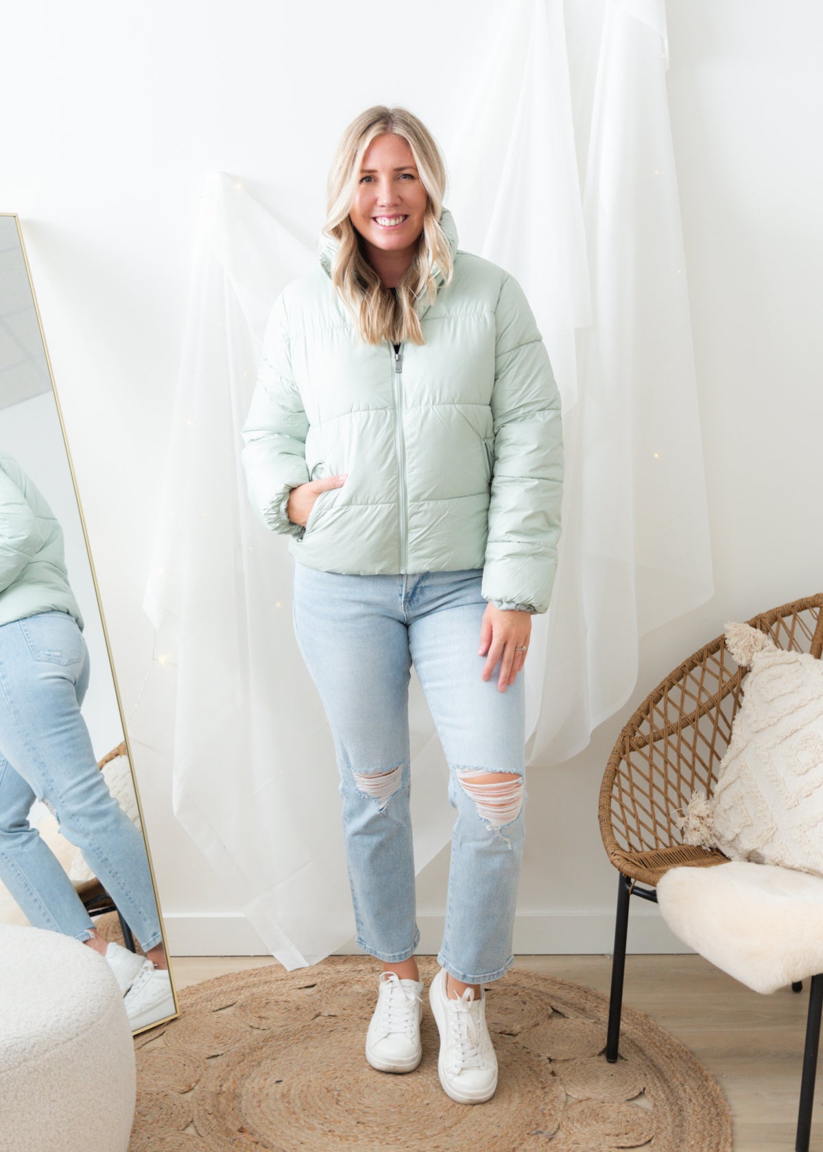 The Cammie Short Puffer