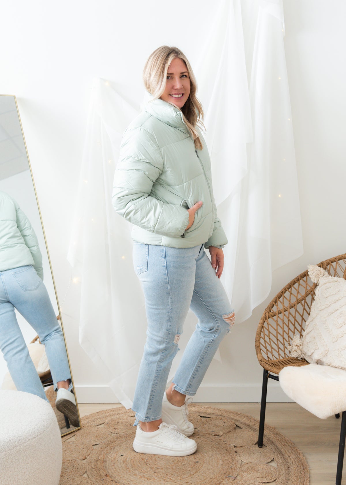 The Cammie Short Puffer