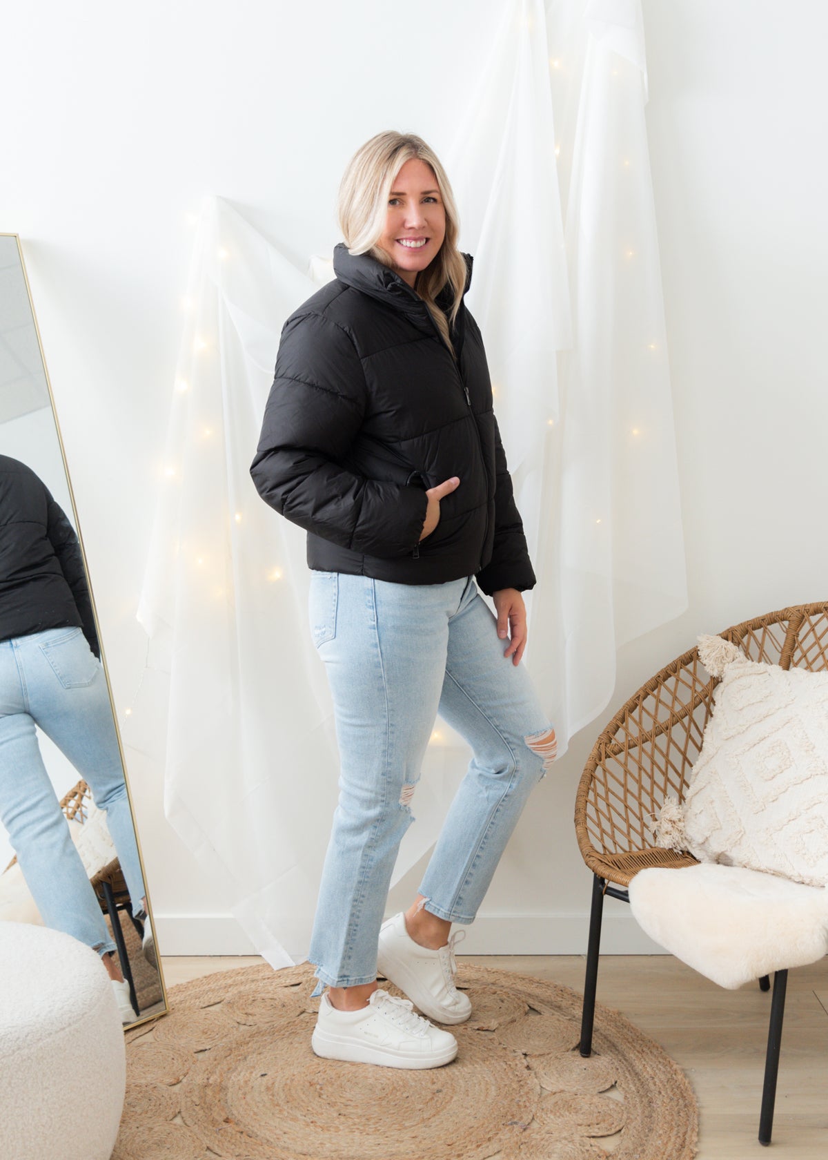 The Cammie Short Puffer