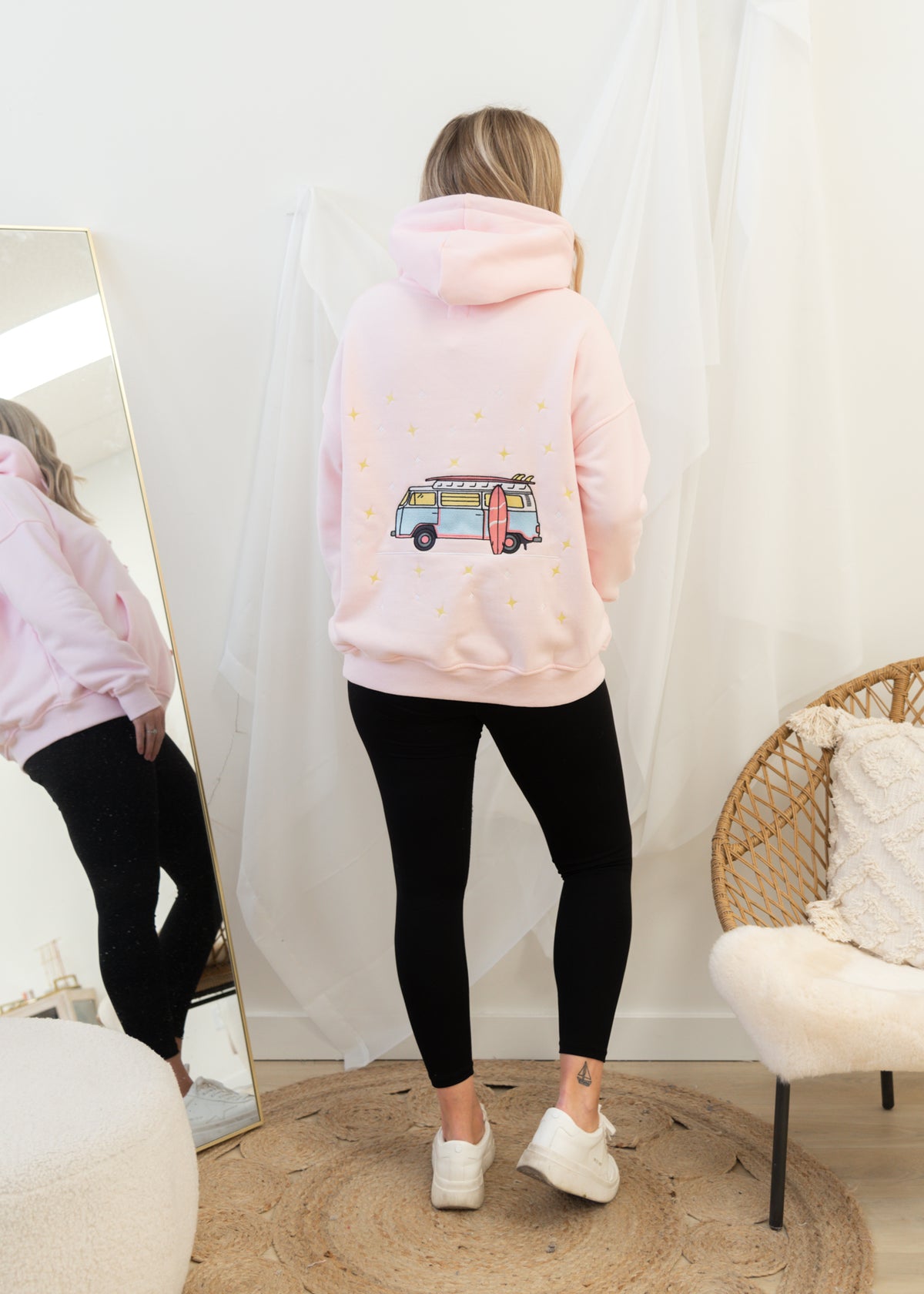 Sunkissed Coconut Van Star Hoodie