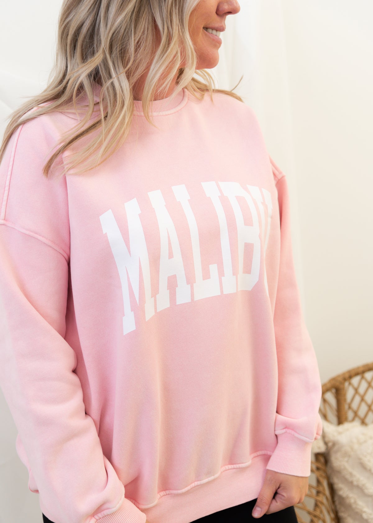 Sunkissed Coconut Malibu Crewneck