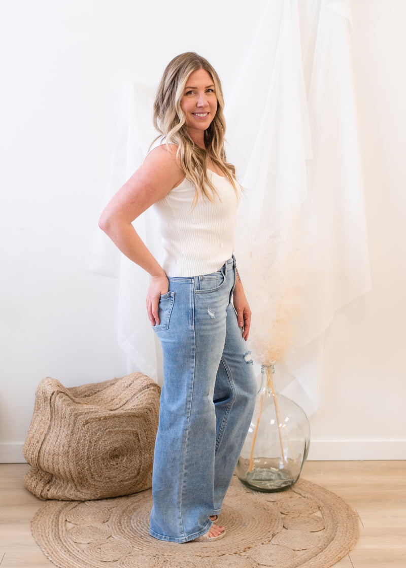 The Connor Wide Leg Jean