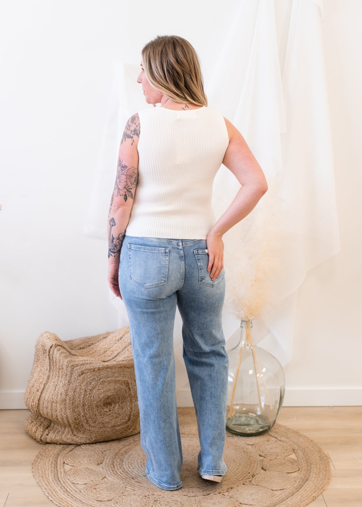 The Connor Wide Leg Jean