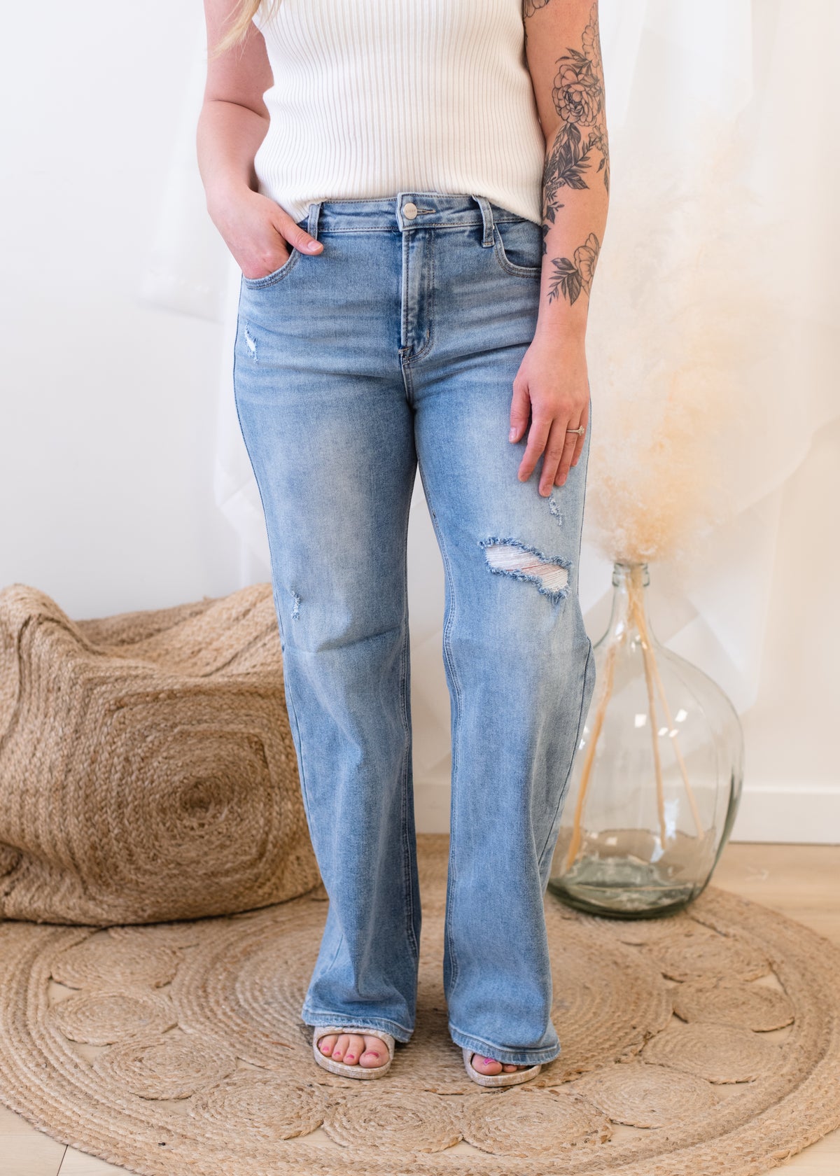 The Connor Wide Leg Jean