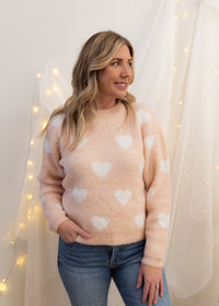 The P.S. I Love You Heart Sweater