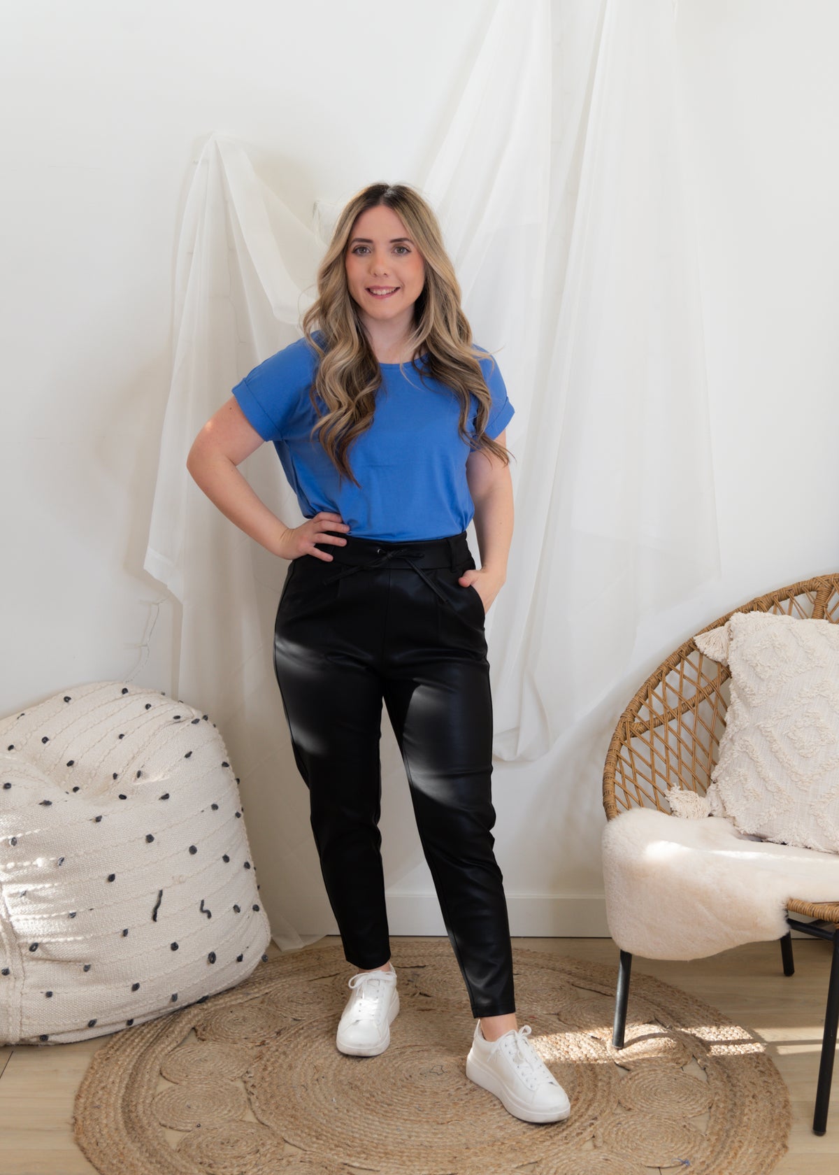 The Pop Trash Faux Leather Pant