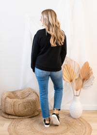 The Jenna Luxe Fleece Crew Neck