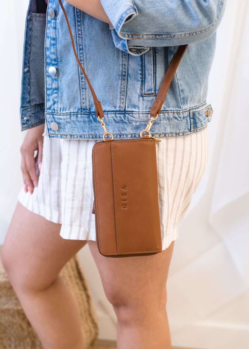 The Three Fold Wallet Crossbody