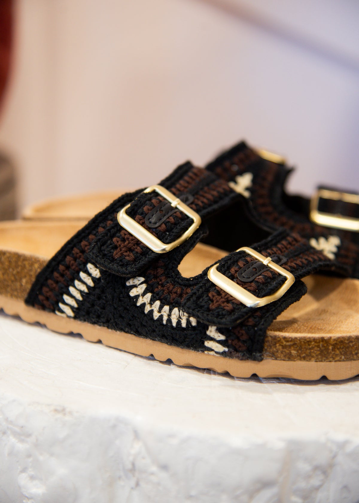 The Tambour Sandals