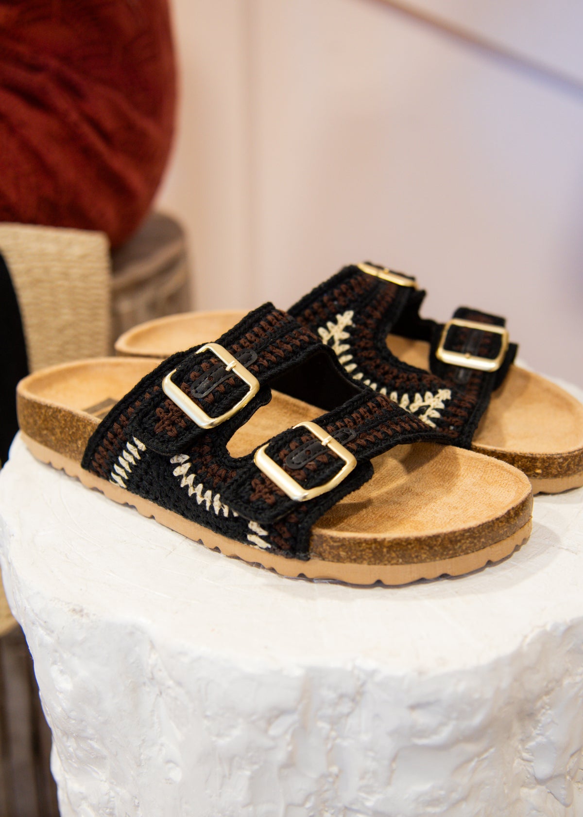 The Tambour Sandals