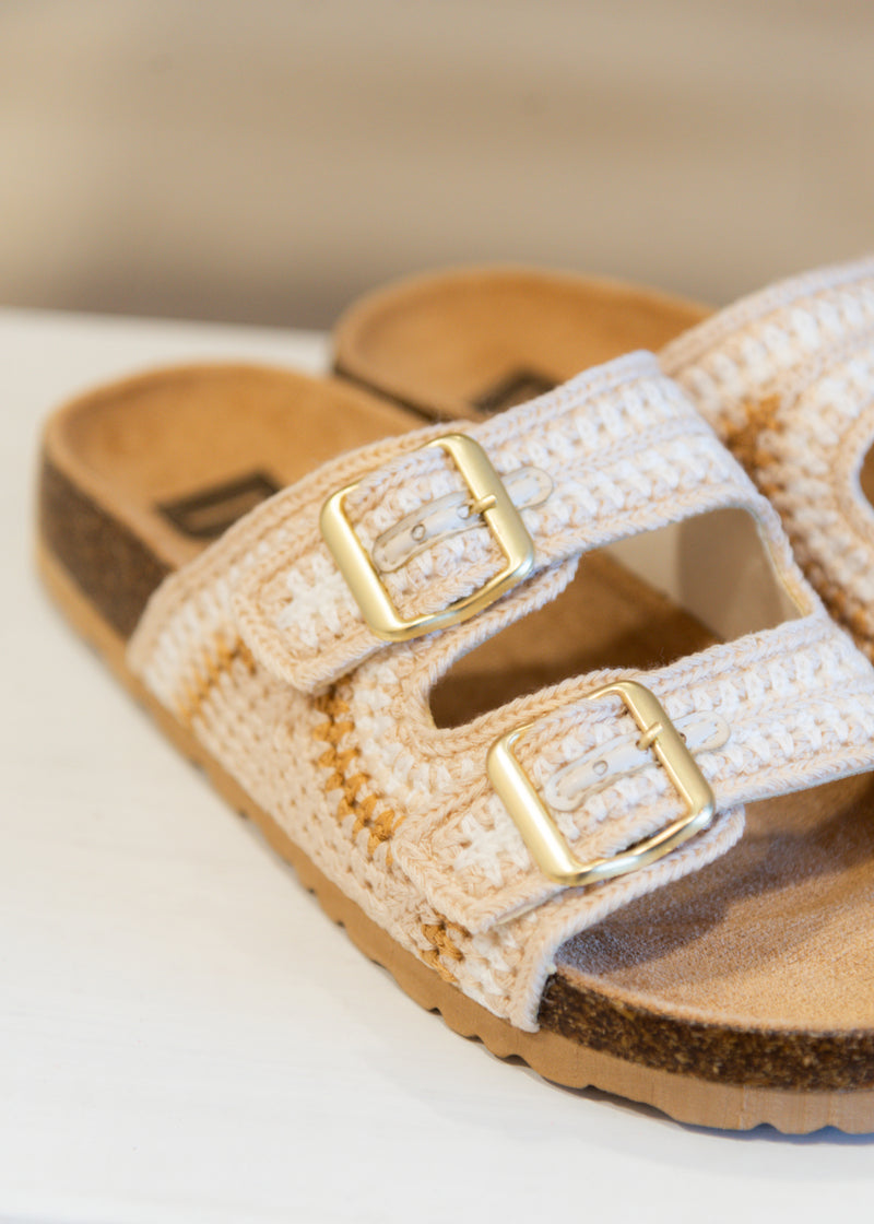 The Tambour Sandals