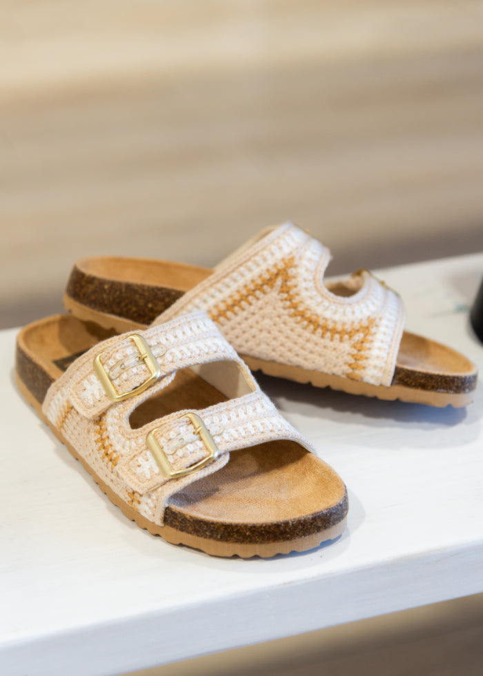 The Tambour Sandals