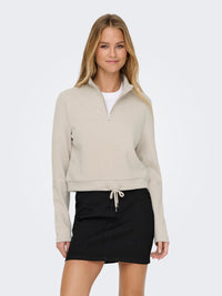 The Rita Half Zip Sweater