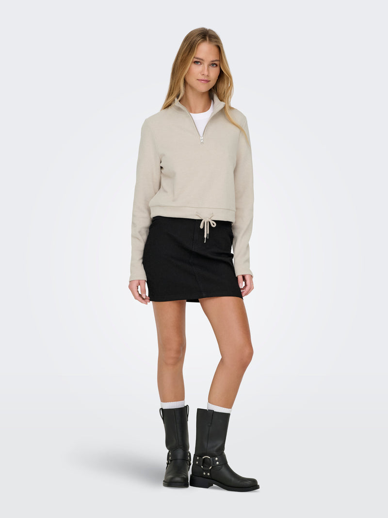 The Rita Half Zip Sweater