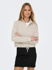 The Rita Half Zip Sweater