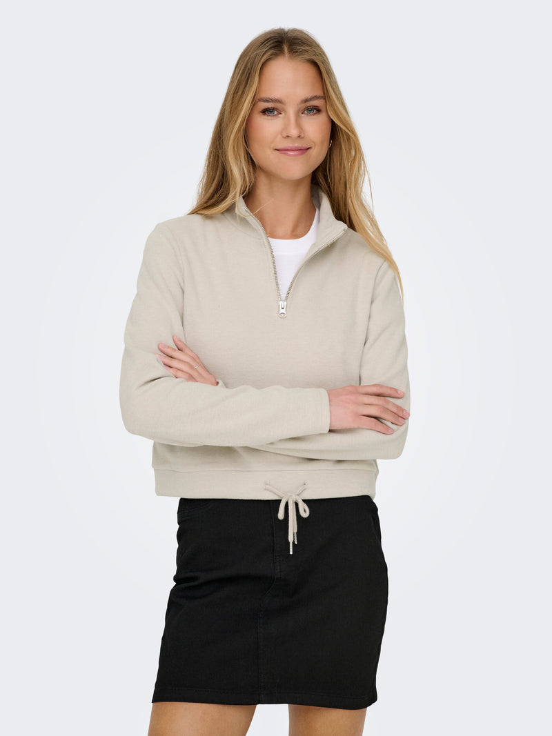 The Rita Half Zip Sweater