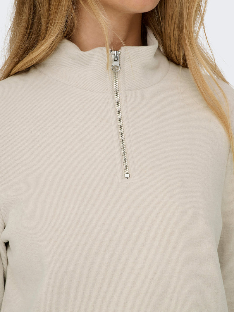 The Rita Half Zip Sweater