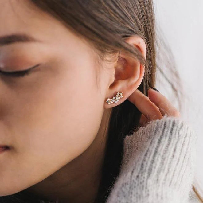 The Floral Climber Earrings