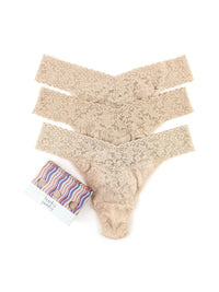 The 3 Pack Original Rise Thongs