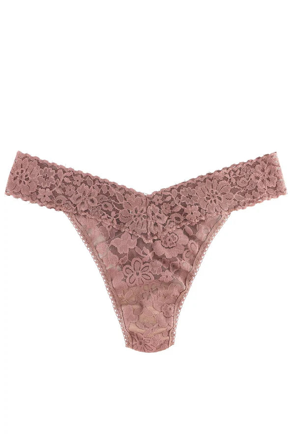 The Signature Lace Original Rise Thong