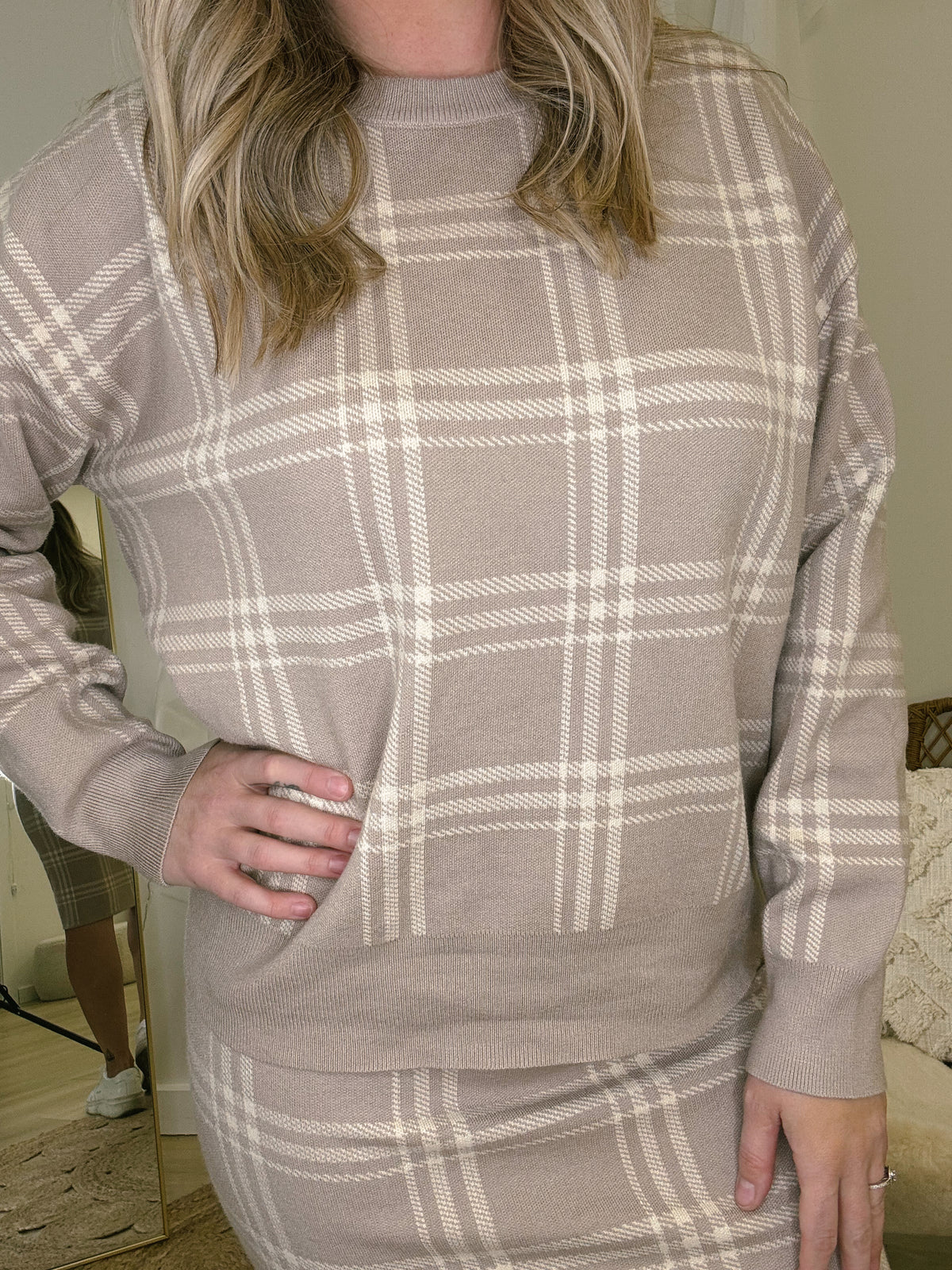 The Sammie Plaid Sweater