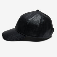 The Hailey Leather Ball Cap