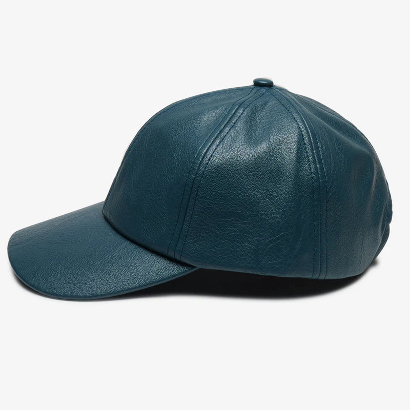 The Hailey Leather Ball Cap