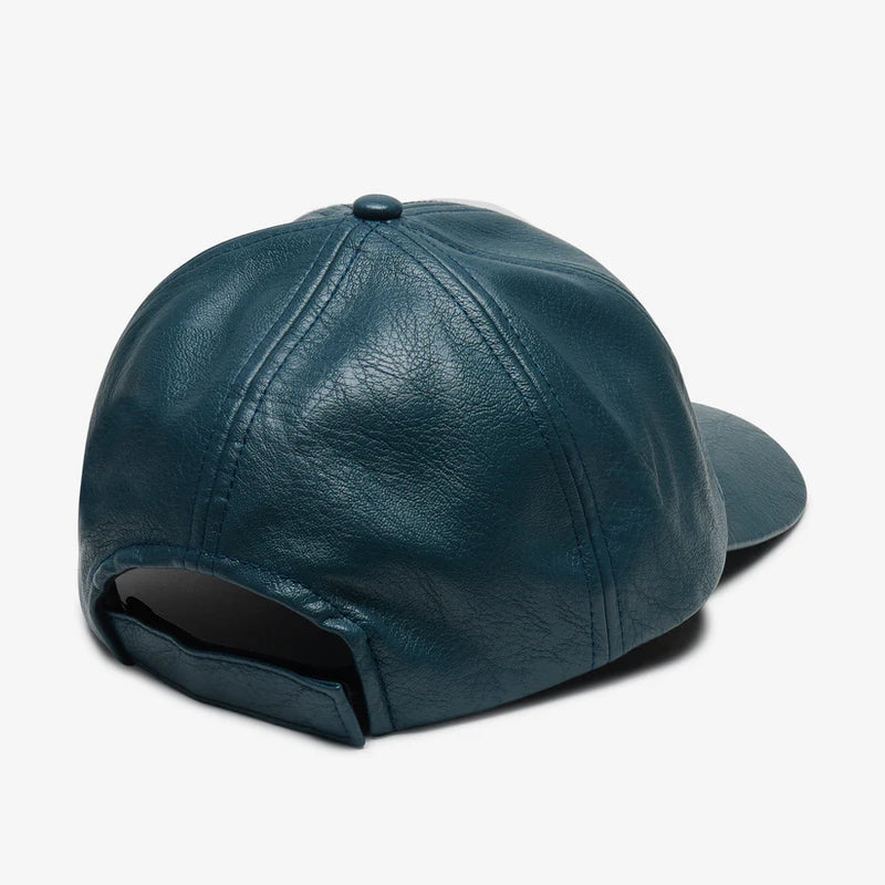 The Hailey Leather Ball Cap