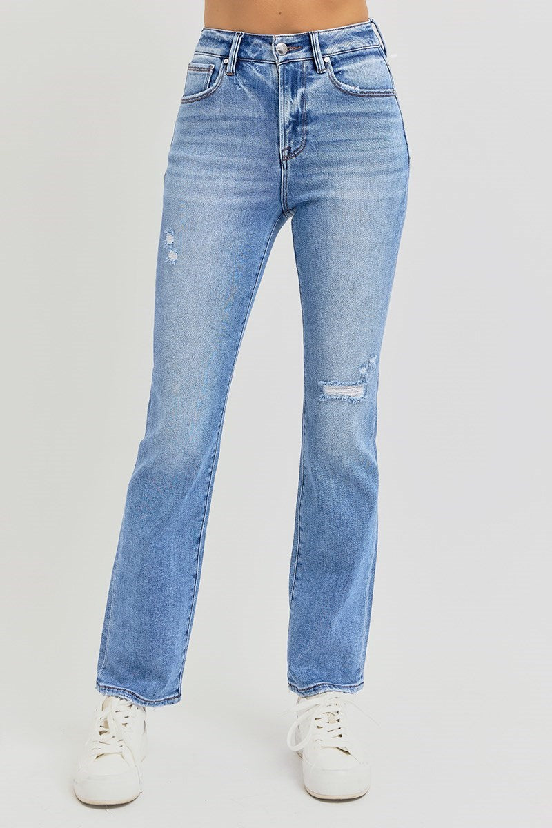 The Pheobe High Rise Straight Jeans