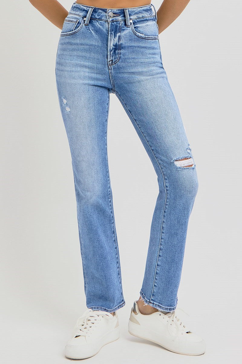 The Pheobe High Rise Straight Jeans