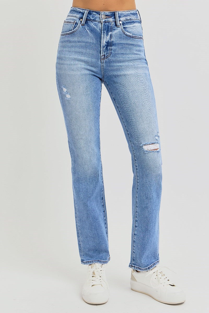 The Pheobe High Rise Straight Jeans