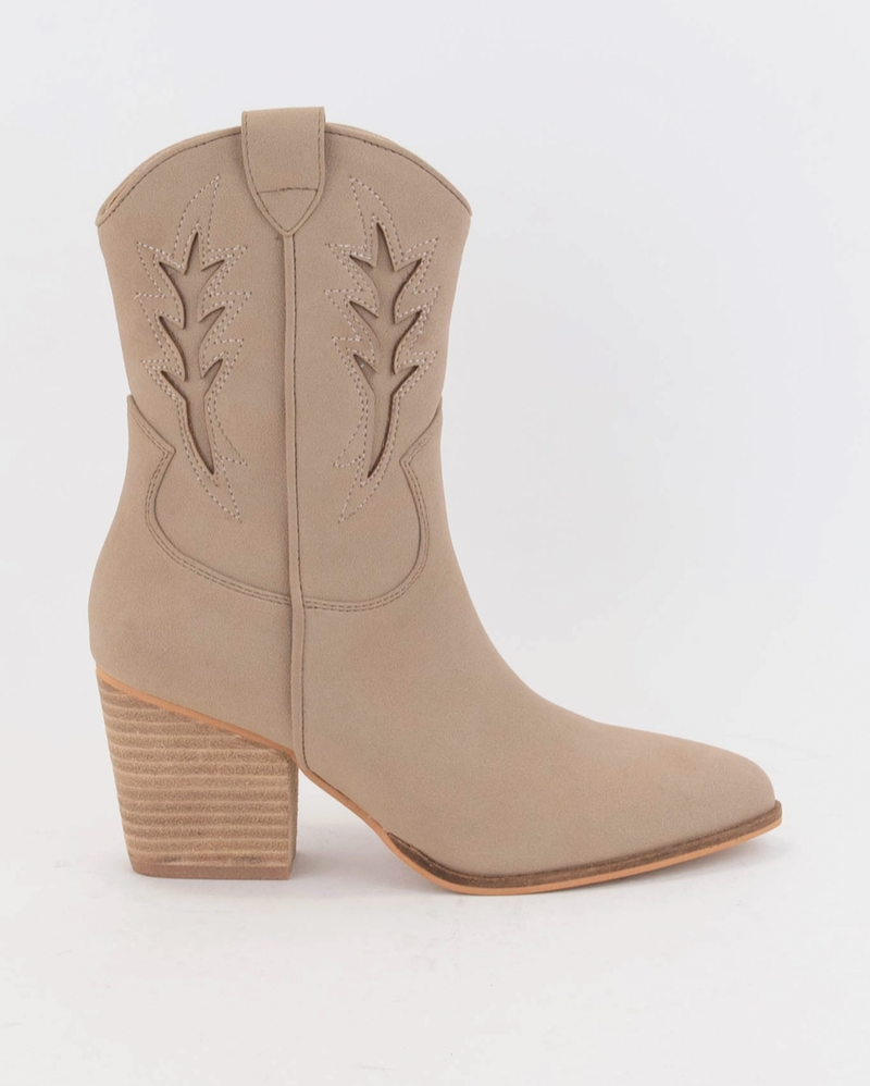 The Clementine Cowboy Bootie