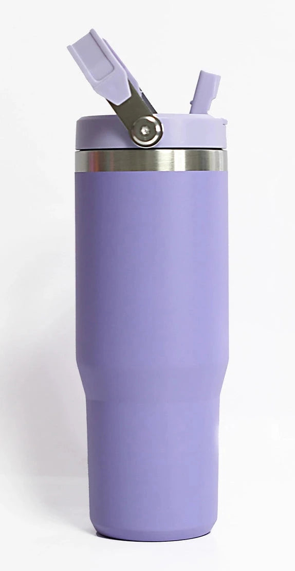 The 30oz Flip Straw Tumbler